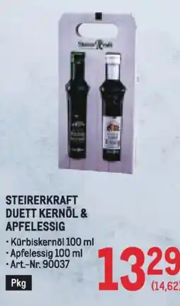 Metro Steirerkraft duett kernöl & apfelessig Angebot
