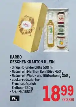 Metro Darbo geschenkkarton klein Angebot