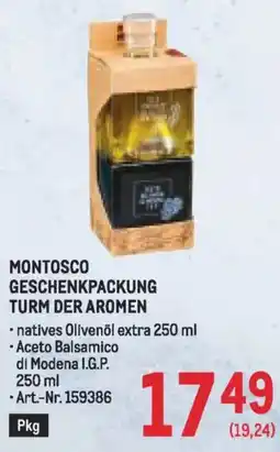 Metro Montosco geschenkpackung turm der aromen Angebot