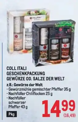 Metro Coll itali geschenkpackung gewürze od. salze der welt Angebot