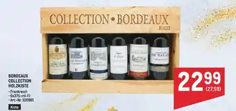 Metro Bordeaux collection holzkiste Angebot
