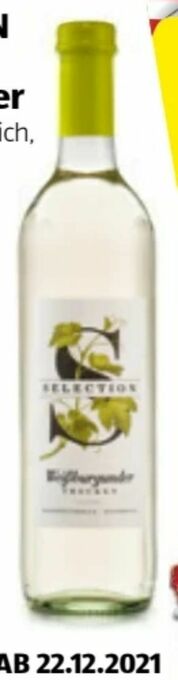Hofer Selection Weißburgunder Angebot