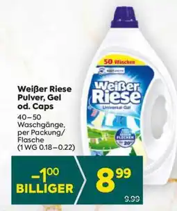 Billa Weißer Riese Pulver, Gel od. Caps Angebot