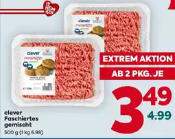 Billa clever Faschiertes gemischt Angebot