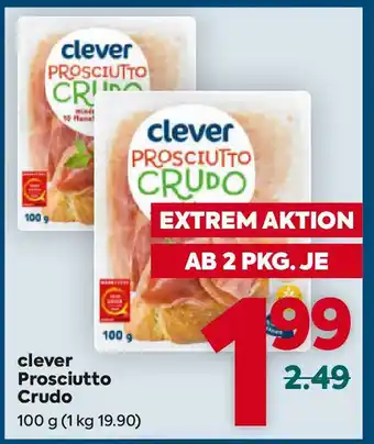 Billa clever Prosciutto Crudo Angebot