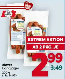 Billa clever Landjäger Angebot