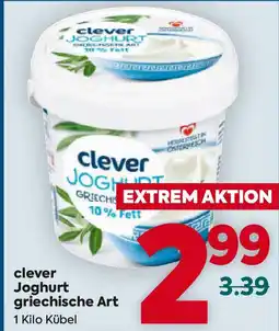 Billa clever Joghurt griechische Art Angebot