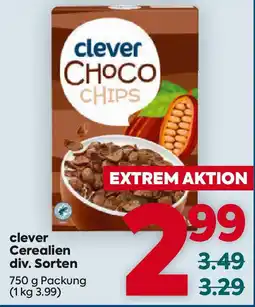 Billa clever Cerealien Angebot