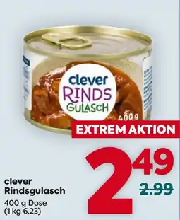 Billa clever Rindsgulasch Angebot