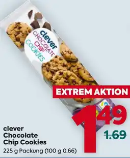 Billa clever Chocolate Chip Cookies Angebot