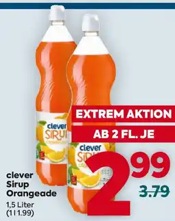 Billa clever Sirup Orangeade Angebot