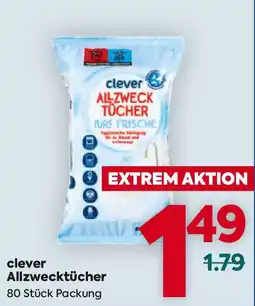 Billa clever ALLZWECK TÜCHER Angebot