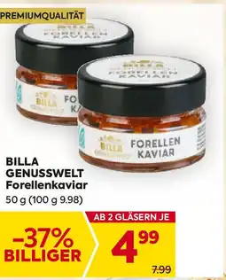 Billa Billa genusswelt forellenkaviar Angebot