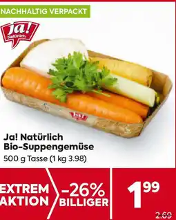 Billa Ja! Natürlich Bio-Suppengemüse Angebot