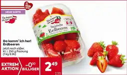Billa Da komm' ich her! Erdbeeren Angebot