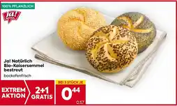 Billa Ja! Natürlich Bio-Kaisersemmel bestreut Angebot