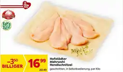 Billa Hofstädter Mehrwohl Hendlschnitzel Angebot