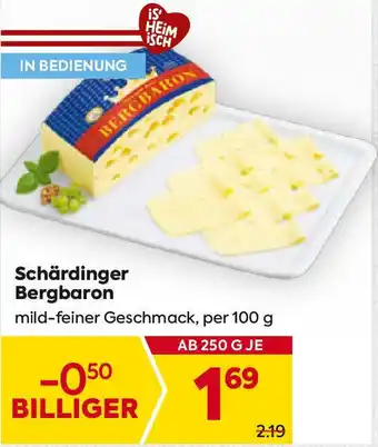 Billa Schärdinger Bergbaron Angebot
