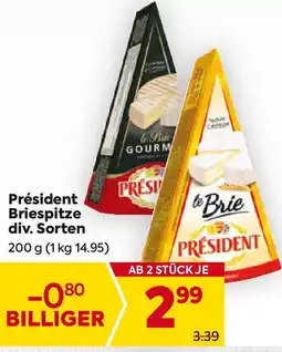 Billa Président Briespitze Angebot