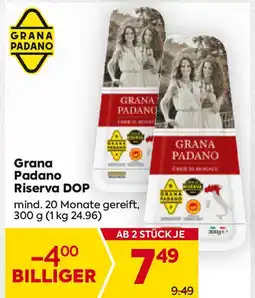 Billa Grana Padano Riserva DOP Angebot
