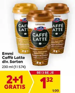 Billa Emmi Caffè Latte Angebot