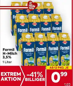 Billa Formil H-Milch 3,5% Angebot