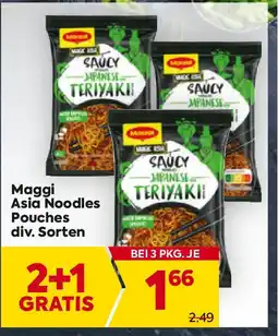 Billa Maggi Asia Noodles Pouches Angebot