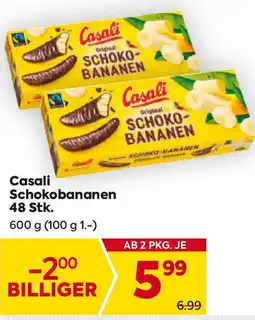 Billa Casali Schokobananen 48 Stk. Angebot