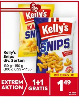 Billa Kelly's Snips Angebot
