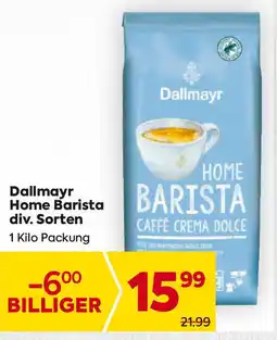 Billa Dallmayr Home Barista Angebot