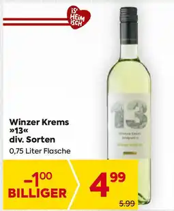 Billa Winzer Krems >>13<< Angebot