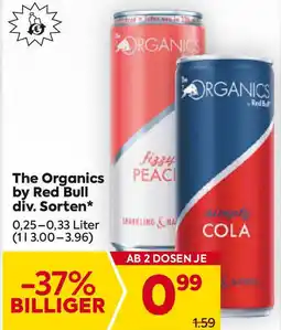 Billa The Organics by Red Bull Angebot