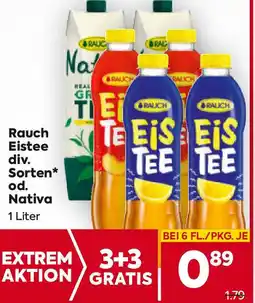 Billa Rauch Eistee Angebot