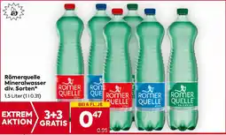 Billa Römerquelle Mineralwasser Angebot