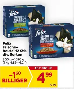 Billa Felix Frische- beutel 12 Stk. Angebot