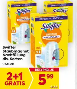 Billa Swiffer Staubmagnet Nachfüllung Angebot