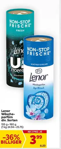 Billa Lenor Wäsche- parfüm Angebot