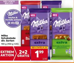Billa Milka Schokolade Angebot