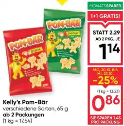 Maximarkt Kelly's Pom-Bär Angebot