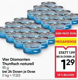 Maximarkt Vier Diamanten Thunfisch naturell Angebot