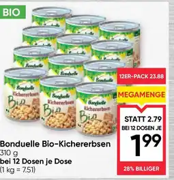 Maximarkt Bonduelle Bio-Kichererbsen Angebot