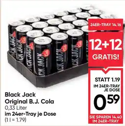 Maximarkt Black Jack Original B.J. Cola Angebot