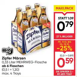Maximarkt Zipfer Märzen Angebot