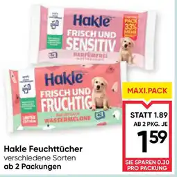 Maximarkt Hakle Feuchttücher Angebot