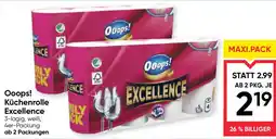 Maximarkt Ooops! küchenrolle excellence Angebot