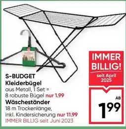 Maximarkt S-BUDGET Kleiderbügel Angebot