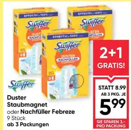 Maximarkt Duster Staubmagnet oder Nachfüller Febreze Angebot