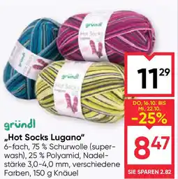 Maximarkt gründ! Hot Socks Lugano Angebot
