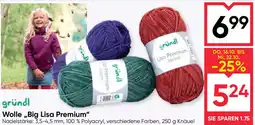 Maximarkt gründl Wolle Big Lisa Premium Angebot