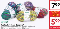 Maximarkt gründ Wolle Hot Socks Speciale Angebot